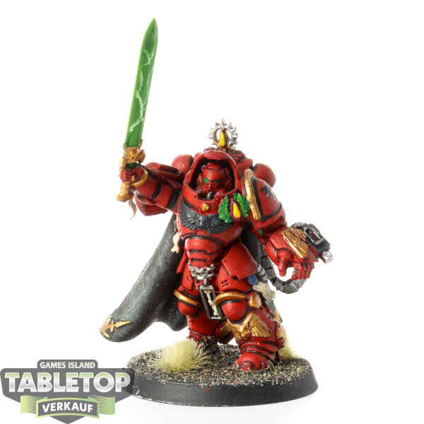 Space Marines - Captain in Gravis Armour - bemalt