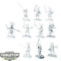 Thousand Sons - 10 x Tzaangors - grundiert
