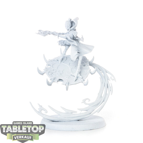 Disciples of Tzeentch - Magister on Disc of Tzeentch - grundiert