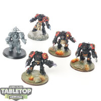 Black Templars - 5 x Terminator Assault Squad - teilweise...