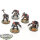 Black Templars - 5 x Terminator Assault Squad - teilweise bemalt