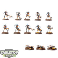 Necrons - 10x Necron Warriors - bemalt