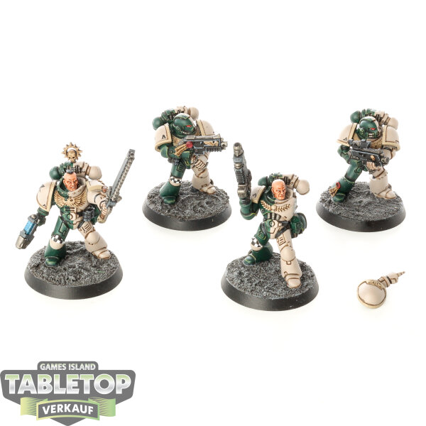 Space Marines - 4x Tactical Squad - klassisch - bemalt