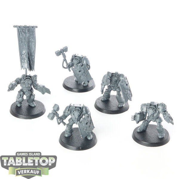Space Marines - 5x Terminator Assault Squad - unbemalt