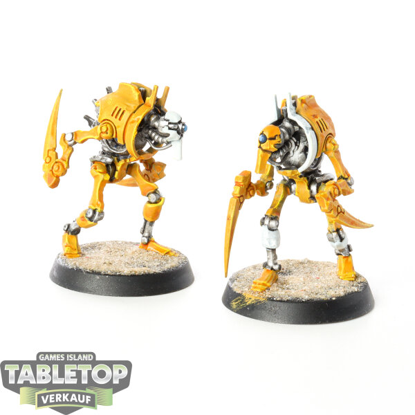 Necrons - 2 Cryptothralls - bemalt