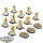 Necrons - 10 Necron Warriors - bemalt