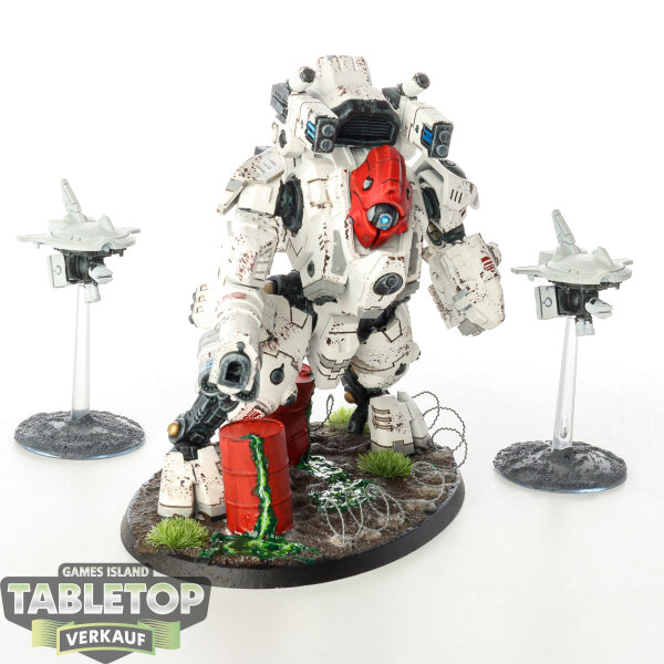 Tau Empire - XV95 Ghostkeel Battlesuit - bemalt