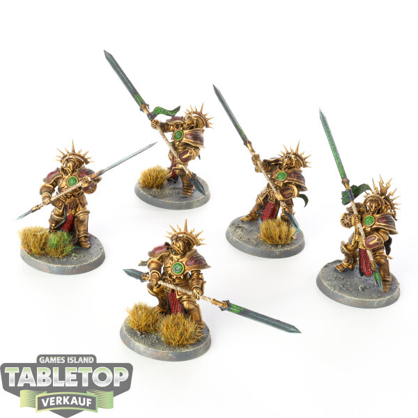 Stormcast Eternals - 5x Protectors - bemalt