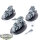 Space Marines - 3 Outriders - unbemalt