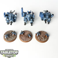 Tau Empire - 3 x XV8 Crisis Battlesuit Team klassisch -...