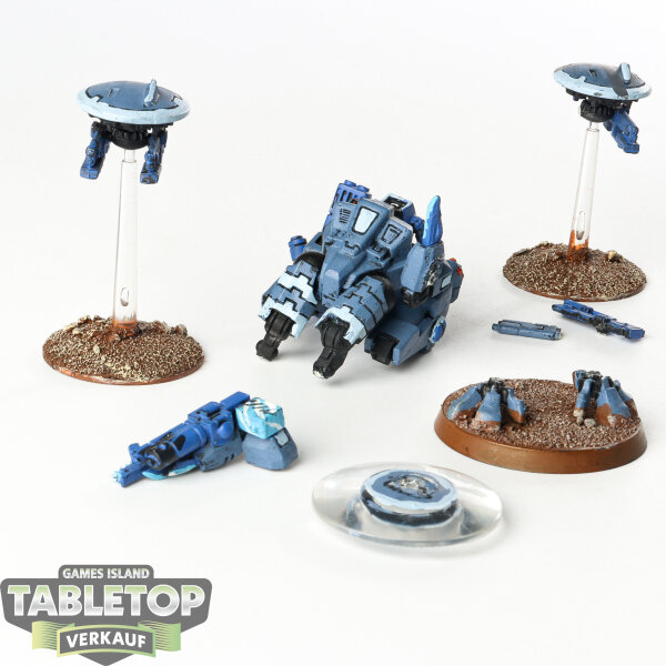 Tau Empire - Tau Commander klassisch - teilweise bemalt