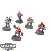 Astra Militarum - 5 x Cadian Command Squad klassisch -...