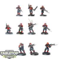 Astra Militarum - 10 x Cadian Shock Troops klassisch -...