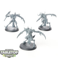 Hedonites of Slaanesh - 3 x Slaangor Fiendbloods - unbemalt