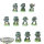 Space Marines - 10 x Tactical Squad klassisch - teilweise bemalt