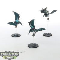 Seraphon - 3x Terradon Riders - bemalt