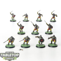 HdR Figuren - Böse - 11x Uruk-hai Scouts - bemalt