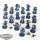 Space Marines - 10 taktische Marines, klassisch - teilweise bemalt