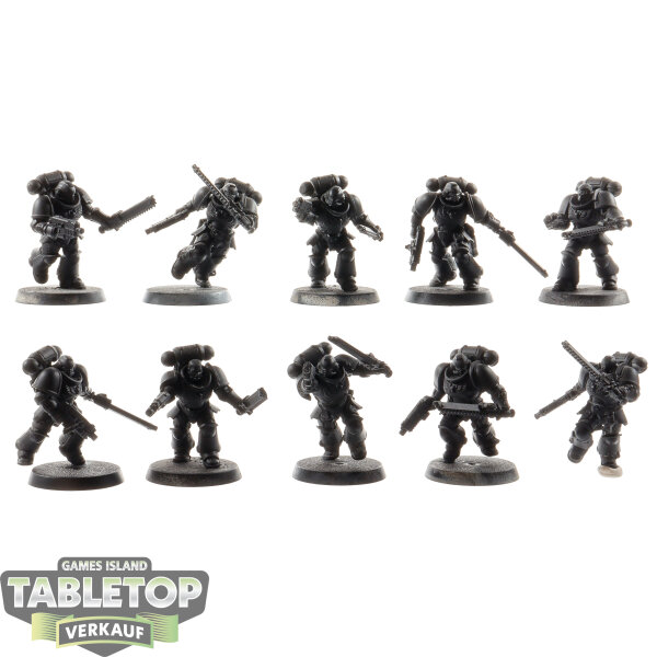 Space Marines - 10 x Assault Intercessors - grundiert