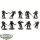 Space Marines - 10 x Assault Intercessors - grundiert