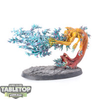 Disciples of Tzeentch - Exalted Flamer of Tzeentch - bemalt