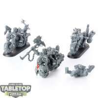 Orks - 3x Ork Warbiker Mob - teilweise bemalt