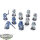 Space Marines - 10x Tactical Marines - klassisch - teilweise bemalt