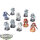Space Marines - 10x Tactical Marines - klassisch - teilweise bemalt