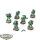Space Marines - 6x Tactical Marines - klassisch - teilweise bemalt