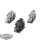 Space Marines - 3x Biker - teilweise bemalt