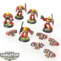 Blood Angels - 5 Assault Squad - bemalt