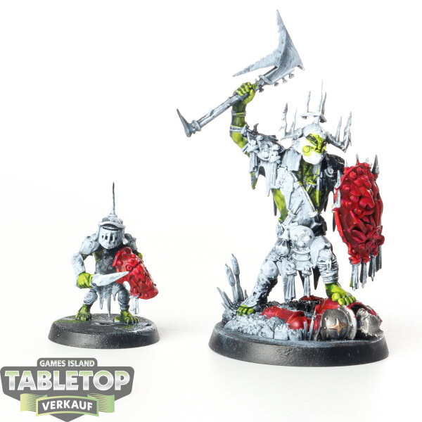 Orruk Warclans - Killaboss & Stab-grot - teilweise bemalt