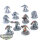 Horus Heresy - 10 x Legion Tartaros Terminator Squad - teilweise bemalt