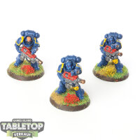 Ultramarines - 3x Primaris Eradicators - bemalt