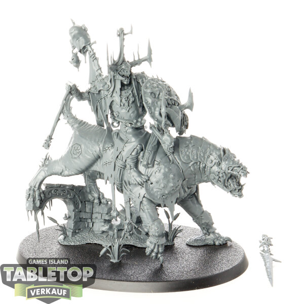 Orruk Warclans - Killaboss on Great Gnashtoof - unbemalt