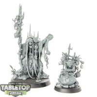 Orruk Warclans - Swampcalla Shaman & Pot-grot - unbemalt