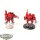 Tau Empire - 2x XV8 Crisis Battlesuit Team - klassisch - teilweise bemalt