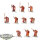 Protectorate of Menoth - 10x Temple Flameguard - bemalt