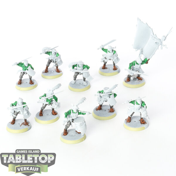 Empire of Man - 10 Freeguild Guards - teilweise bemalt