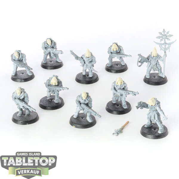 Chaos Space Marines - 10 Chaos Cultists - grundiert