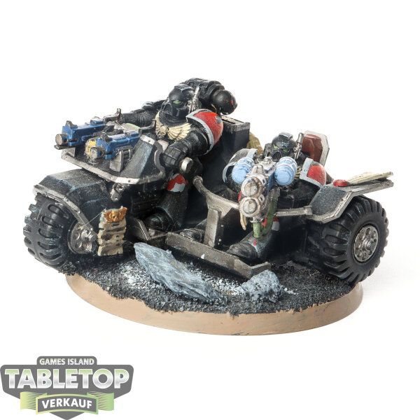 Space Marines - Attack Bike - bemalt