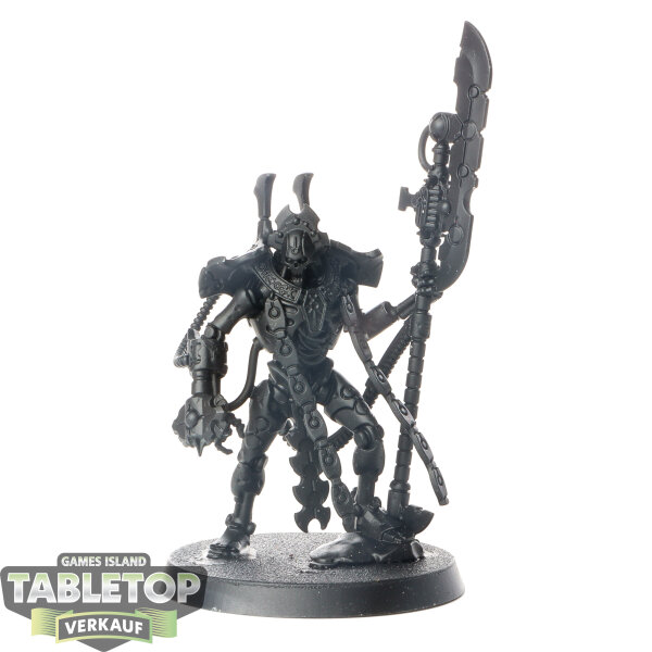 Necrons - Overlord with Tachyon Arrow - grundiert