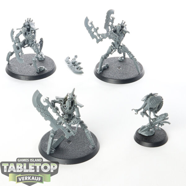 Necrons - 3x Skorpekh Destroyers - unbemalt