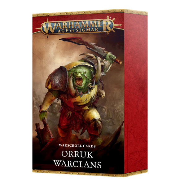 Orruk Warclans - Warscroll Cards (English)