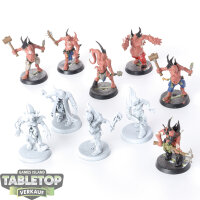 Death Guard - 10 x Poxwalkers - teilweise bemalt