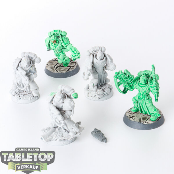Space Marines - 5 x Sternguard Veterans klassisch - teilweise bemalt