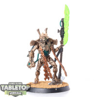 Necrons - Overlord with Tachyon Arrow - bemalt