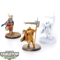 Stormcast Eternals - 3 x Praetors - teilweise bemalt