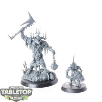 Orruk Warclans - Killaboss & Stab-grot - unbemalt