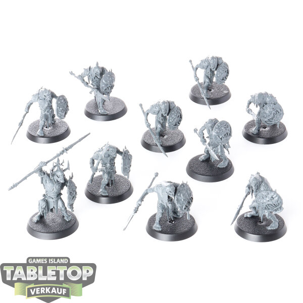 Orruk Warclans - 10x Gutrippaz - unbemalt